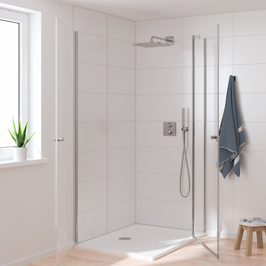 Додаткове фото - Душова система прихованого монтажу термостатична Grohe QuickFix Precision Grohtherm Cube 34881000