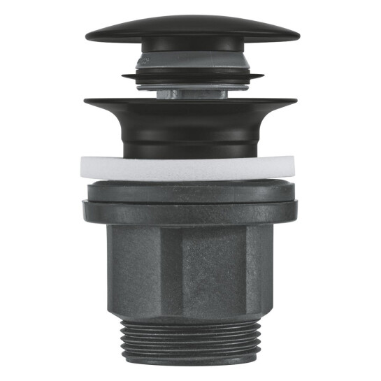Головне фото - Донний клапан для раковин Grohe 1 1/4" з переливом 1024642430