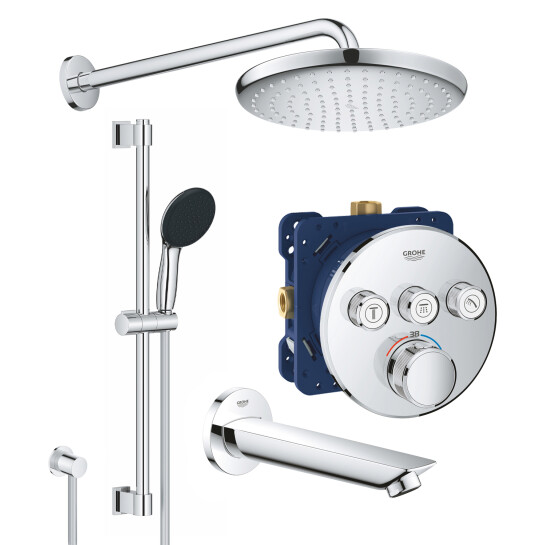 Душові системи Душова система прихованого монтажу Grohe QuickFix SmartControl UA202801R3