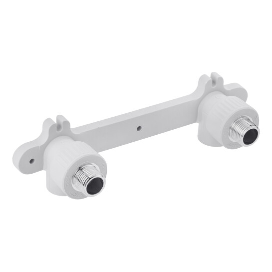 Додаткове фото - Комплект для підключення змішувача PPR GrandiTherm 20х1/2" РЗ нижній