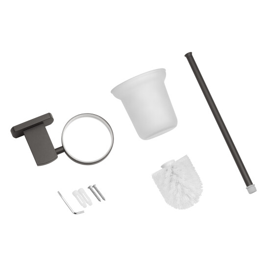 Додаткове фото - Йоржик для унітаза настінний Kroner KRP Graz - GRP95613