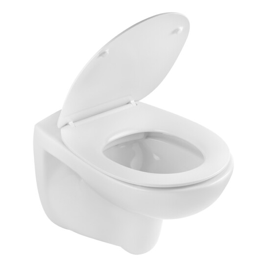 Додаткове фото - Комплект 4 в 1: Інсталяція Grohe Solido 2 в 1 38971000 + Панель змиву для унітаза Grohe Even Black 38966KV0 + Унітаз безободковий Kroner Oker WHI533536 RIMLESS з сидінням Slim Duroplast / Soft-close / Quick relase KO533536WHIR (38971966KV0KO53R)