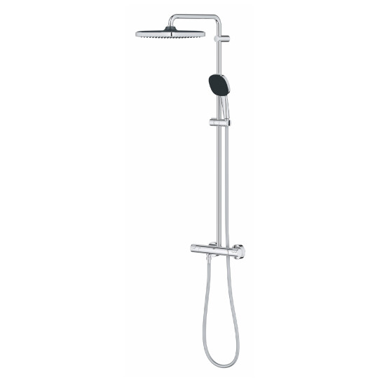 Додаткове фото - Набір змішувачів 2 в 1 для ванної кімнати Grohe QuickFix Vitalio Comfort Cube зі змішувачем для раковини Dice (UA203101TM)