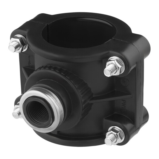 Додаткове фото - Сідлова врізка ПЕ SantehPlast 63х1/2"