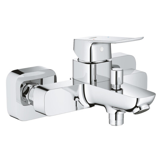 Додаткове фото - Набір змішувачів 2 в 1 для ванної кімнати Grohe QuickFix Flex Vitalio Comfort Cube зі змішувачем для раковини Dice (UA203170101)