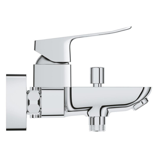 Додаткове фото - Набір змішувачів 2 в 1 для ванної кімнати Grohe QuickFix Flex Vitalio Comfort Cube зі змішувачем для раковини Dice (UA203170101)