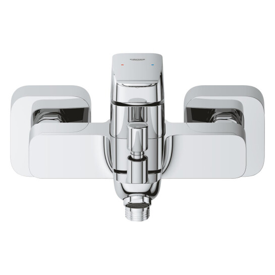 Додаткове фото - Набір змішувачів 2 в 1 для ванної кімнати Grohe QuickFix Flex Vitalio Comfort Cube зі змішувачем для раковини Dice (UA203170101)