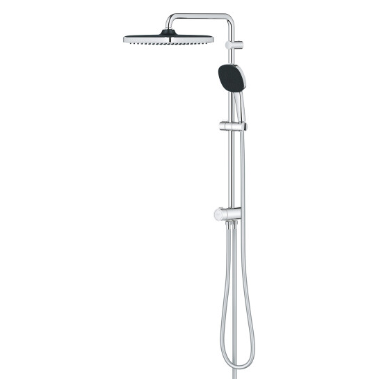 Додаткове фото - Набір змішувачів 2 в 1 для ванної кімнати Grohe QuickFix Flex Vitalio Comfort Cube зі змішувачем для раковини Dice (UA203170101)