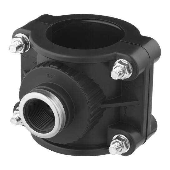 Додаткове фото - Сідлова врізка ПЕ SantehPlast 63х3/4"