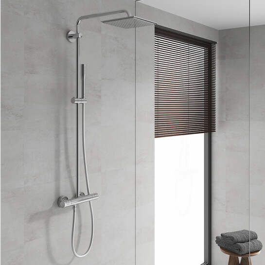 Додаткове фото - Душова система термостатична Grohe QuickFix Vitalio Joy System 230 26365000
