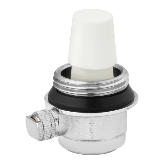 Додаткове фото - Автоматичний повітровідвідник для алюмінієвого радіатора Karro 1" KR-1048L лівий