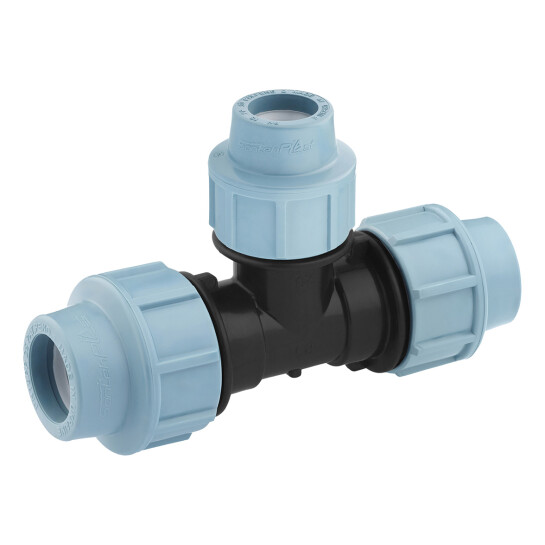 Головне фото - Трійник редукційний ПЕ SantehPlast 25х20х25 мм