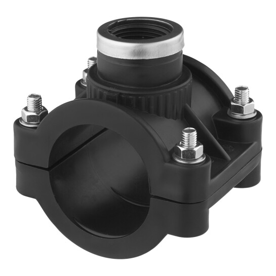 Головне фото - Сідлова врізка ПЕ SantehPlast 63х1"