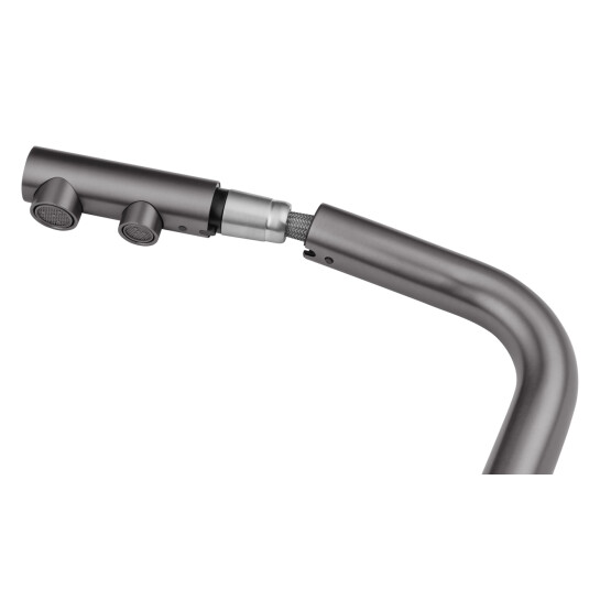 Додаткове фото - Змішувач для кухні з підключенням до фільтру Kroner KRP Edelstahl Klassisch - PVD03811