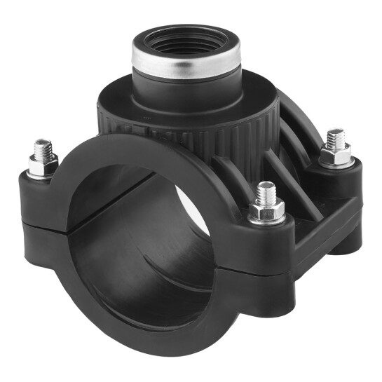 Головне фото - Сідлова врізка ПЕ SantehPlast 75х1"