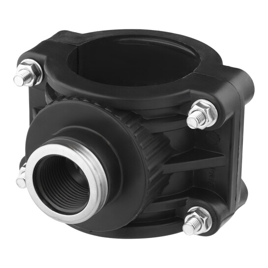 Додаткове фото - Сідлова врізка ПЕ SantehPlast 75х1"