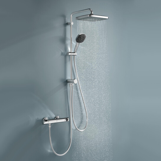 Додаткове фото - Набір змішувачів 3 в 1 для ванної кімнати Grohe QuickFix Start M-Size UA202305RM