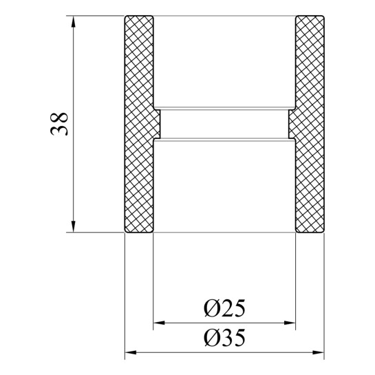 Додаткове фото - Муфта PPR GrandiTherm 25 мм