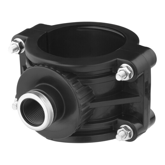 Додаткове фото - Сідлова врізка ПЕ SantehPlast 90х3/4"