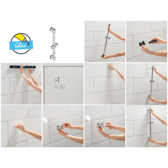 Додаткове фото - Змішувач для ванни Grohe Grohtherm 800 34567000 з душовим гарнітуром 27948001 (34567001)