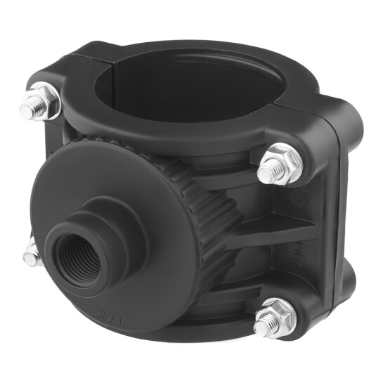 Додаткове фото - Сідлова врізка ПЕ SantehPlast 75х1/2"