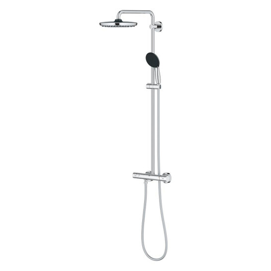 Додаткове фото - Душова система термостатична Grohe QuickFix Vitalio Start System 250 26678001 