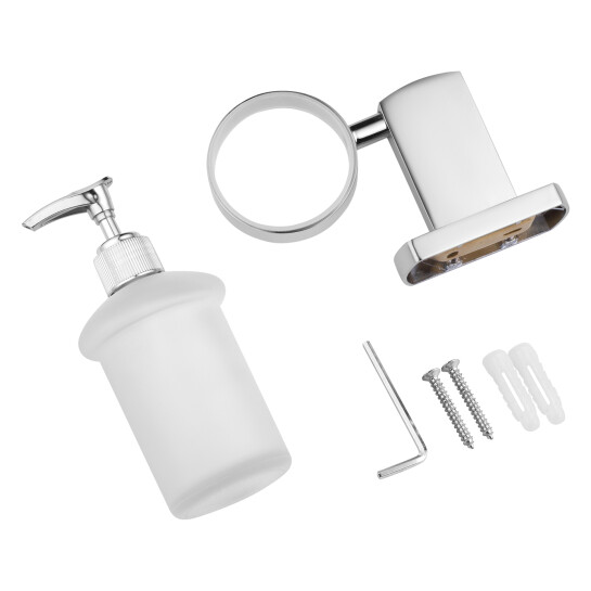 Додаткове фото - Дозатор для рідкого мила Kroner KRP Graz - C95612