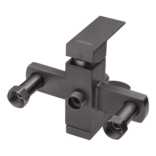 Додаткове фото - Душова система Kroner KRP Edelstahl Kubus - PVD063