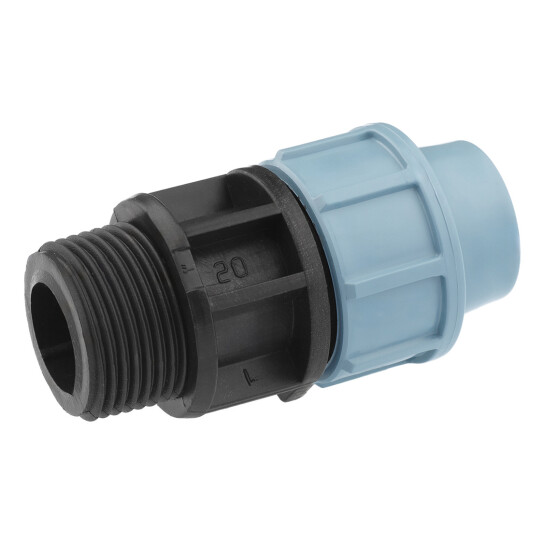 Додаткове фото - Муфта ПЕ SantehPlast 20x1" РЗ