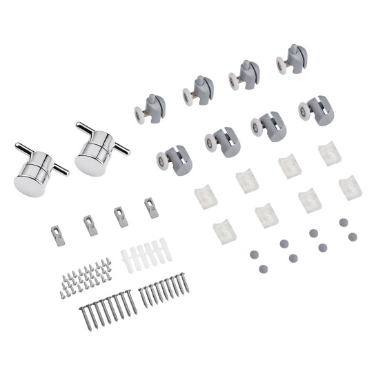 Додаткове фото - Душова кабіна Agua Cascad - S.D.90x90 см (без піддона)