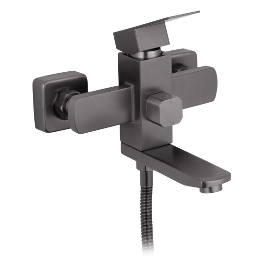 Додаткове фото - Змішувач для ванни Kroner KRP Edelstahl Kubus - PVD060