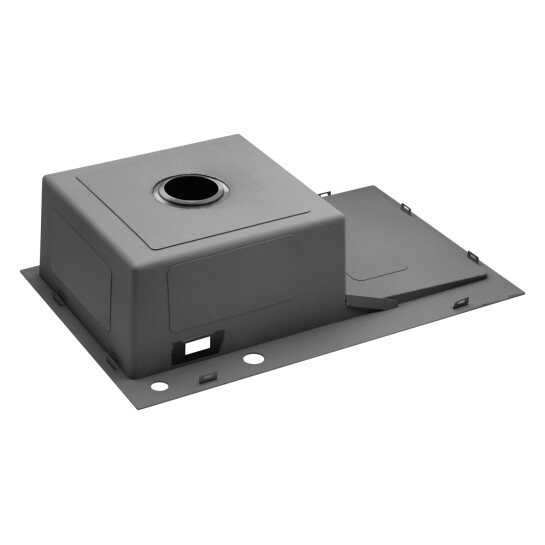 Додаткове фото - Кухонна мийка Kroner KRP Schwarze - 7849LHM PVD (3.0/1.0 мм)