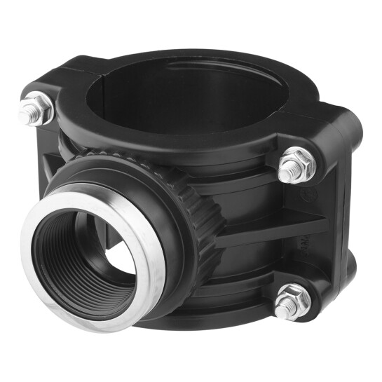 Додаткове фото - Сідлова врізка ПЕ SantehPlast 90х1 1/2"