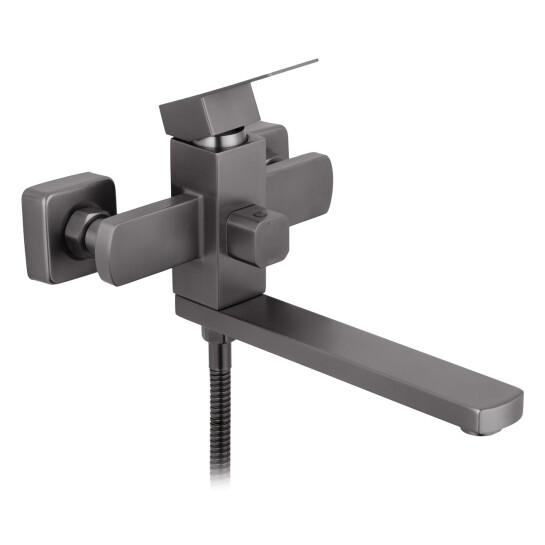 Додаткове фото - Змішувач для ванни Kroner KRP Edelstahl Kubus - PVD070