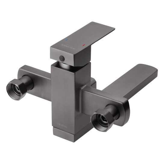 Додаткове фото - Змішувач для ванни Kroner KRP Edelstahl Kubus - PVD070