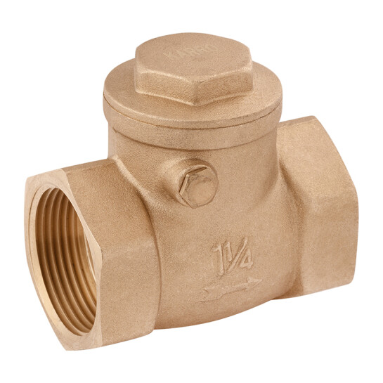Клапани Пелюстковий клапан Karro 1 1/4" ВВ латунний KR-107