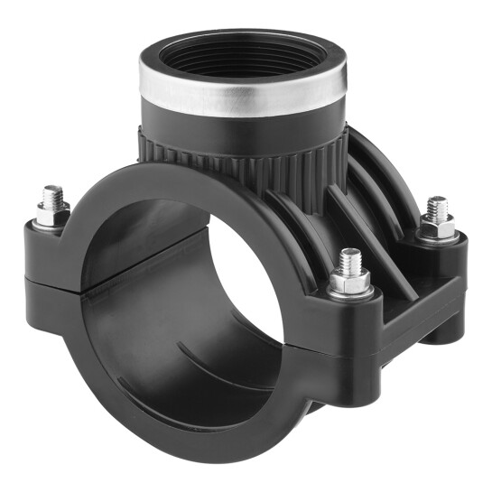 Головне фото - Сідлова врізка ПЕ SantehPlast 90х2"