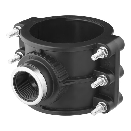 Додаткове фото - Сідлова врізка ПЕ SantehPlast 110х1 1/4"