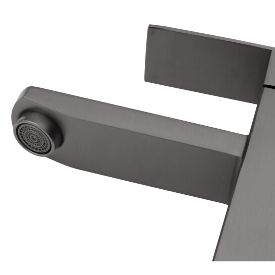 Додаткове фото - Змішувач для раковини Kroner KRP Edelstahl Kubus - PVD010-3