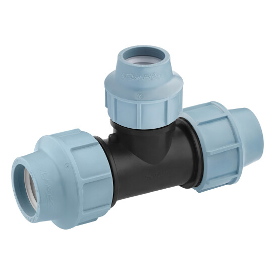 Головне фото - Трійник редукційний ПЕ SantehPlast 50х40х50 мм