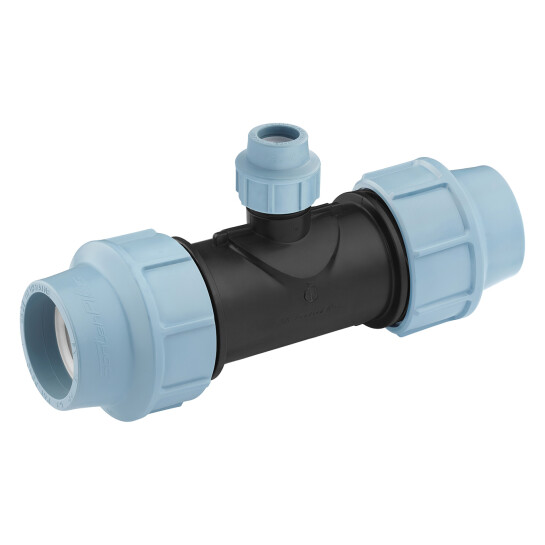 Головне фото - Трійник редукційний ПЕ SantehPlast 63х25х63 мм