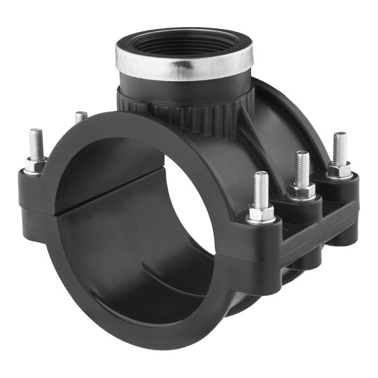 Головне фото - Сідлова врізка ПЕ SantehPlast 110х2"