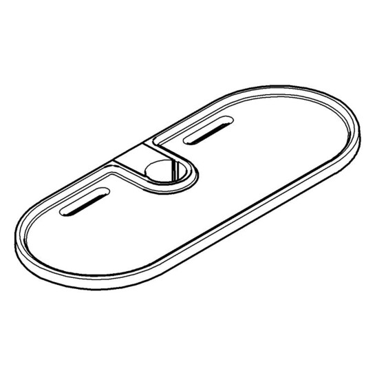 Додаткове фото - Поличка для душового гарнітура Grohe QuickFix Vitalio Universal 27725000