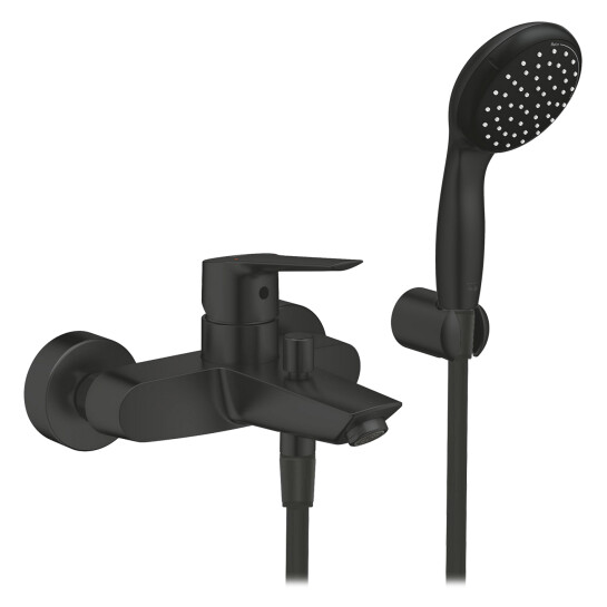 Змішувачі для ванної Змішувач для ванни Grohe QuickFix Start Black UA30330701