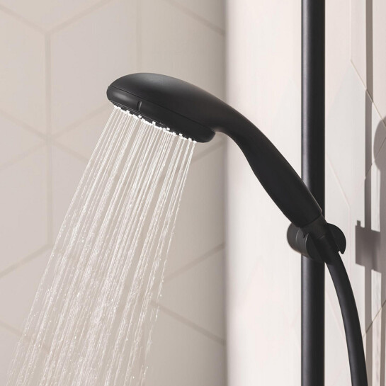 Додаткове фото - Змішувач для ванни Grohe QuickFix Start Black UA30330701