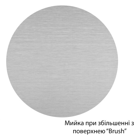 Додаткове фото - Кухонна мийка Kroner KRP Gebürstet - 5050HM (3.0/1.0 мм)