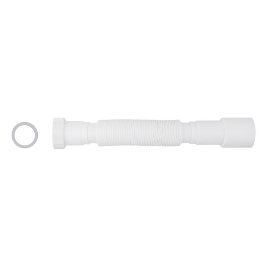 Гофросифони та гофри Гофротруба Agua GN31 1 1/2''х40/50 мм 310-650 мм з накидною гайкою