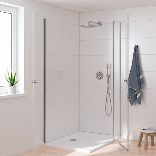 Додаткове фото - Душова система прихованого монтажу термостатична Grohe QuickFix Precision з Vitalio Rain Mono 310 34880000
