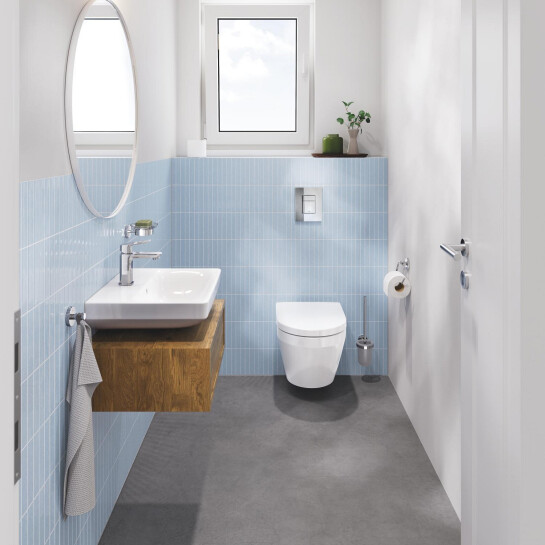 Додаткове фото - Змішувач для раковини Grohe QuickFix Dice S-Size 1018570000 з донним клапаном