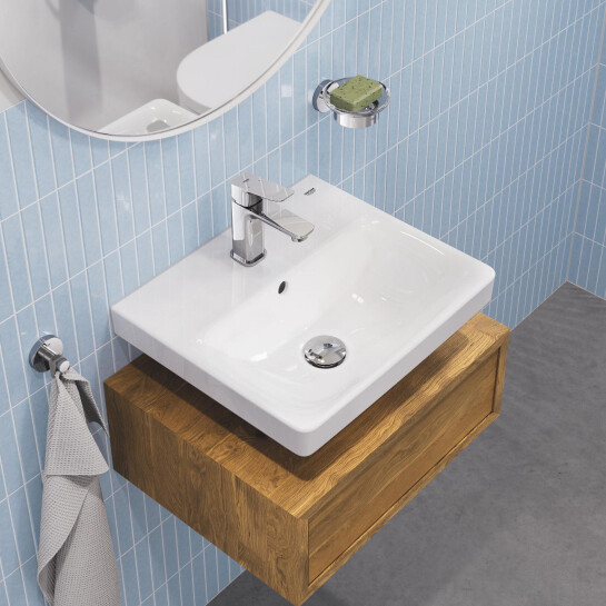 Додаткове фото - Змішувач для раковини Grohe QuickFix Dice S-Size 1018570000 з донним клапаном